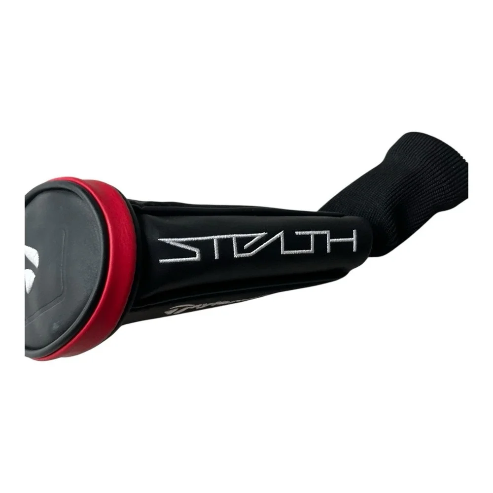 TaylorMade Stealth 5 Wood Fairway Headcover Black Red Golf Club Head Cover